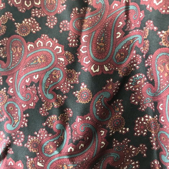 Vintage Italian Silk and Wool Scarf - Picture 3 of 8